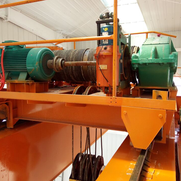 Double Girder Crane Open Winch Trolley To Do As The Lifting Mechanism