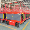 10m Auxiliary walk type Aerial Scissor lift table