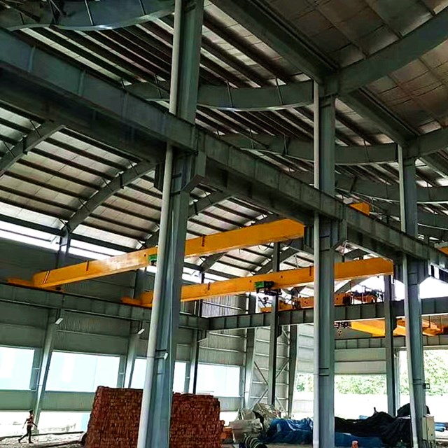 European Design Overhead Travelling Crane with Remote Control for Warehouse
