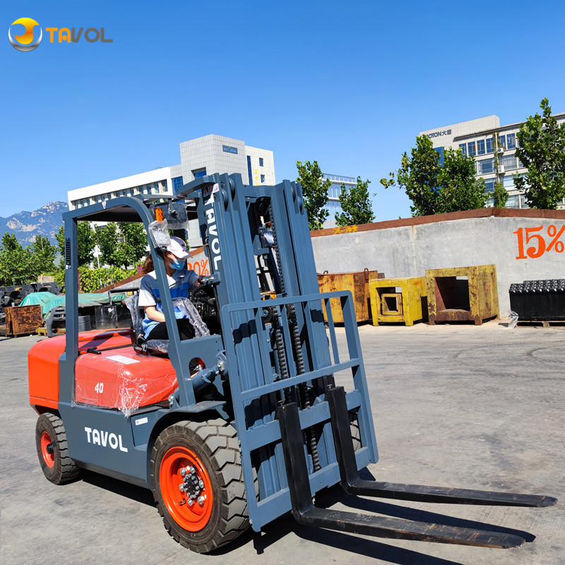 3t 5t 5 Ton 3000kg Lifting 3000mm 4500mm Material Handling Counter Balanced Lift Forklift
