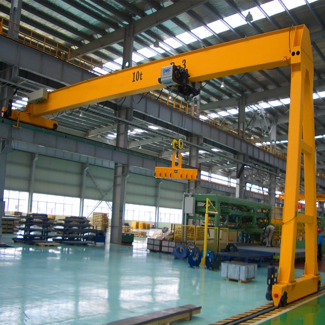 BMH Model Electrical Semi Girder Gantry crane